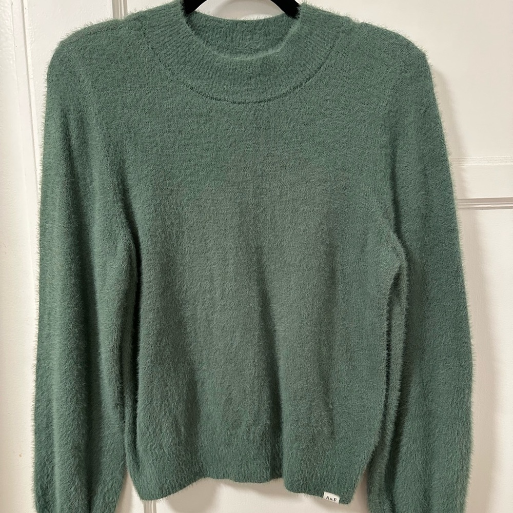 Abercrombie Kids Soft Green Turtleneck Sweater